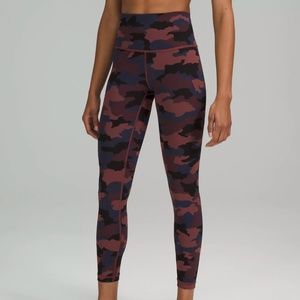 Lululemon Wunder Under High-Rise Tight 25" Camo